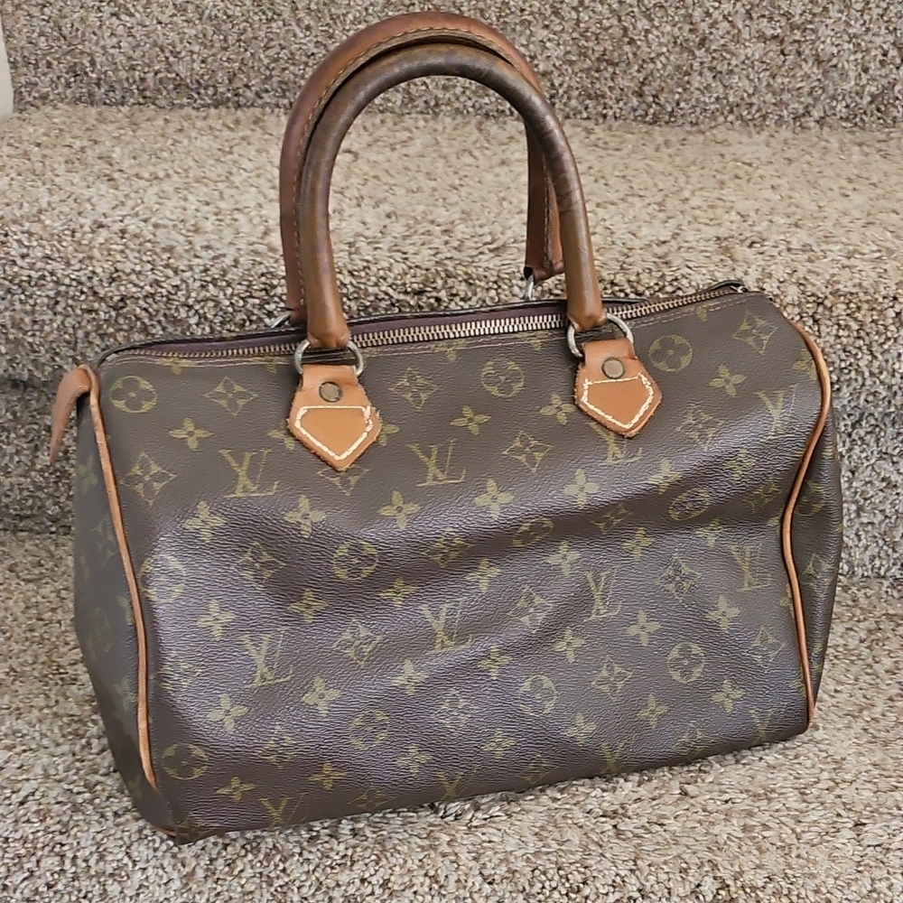 Louis Vuitton Brown Monogram Satchel